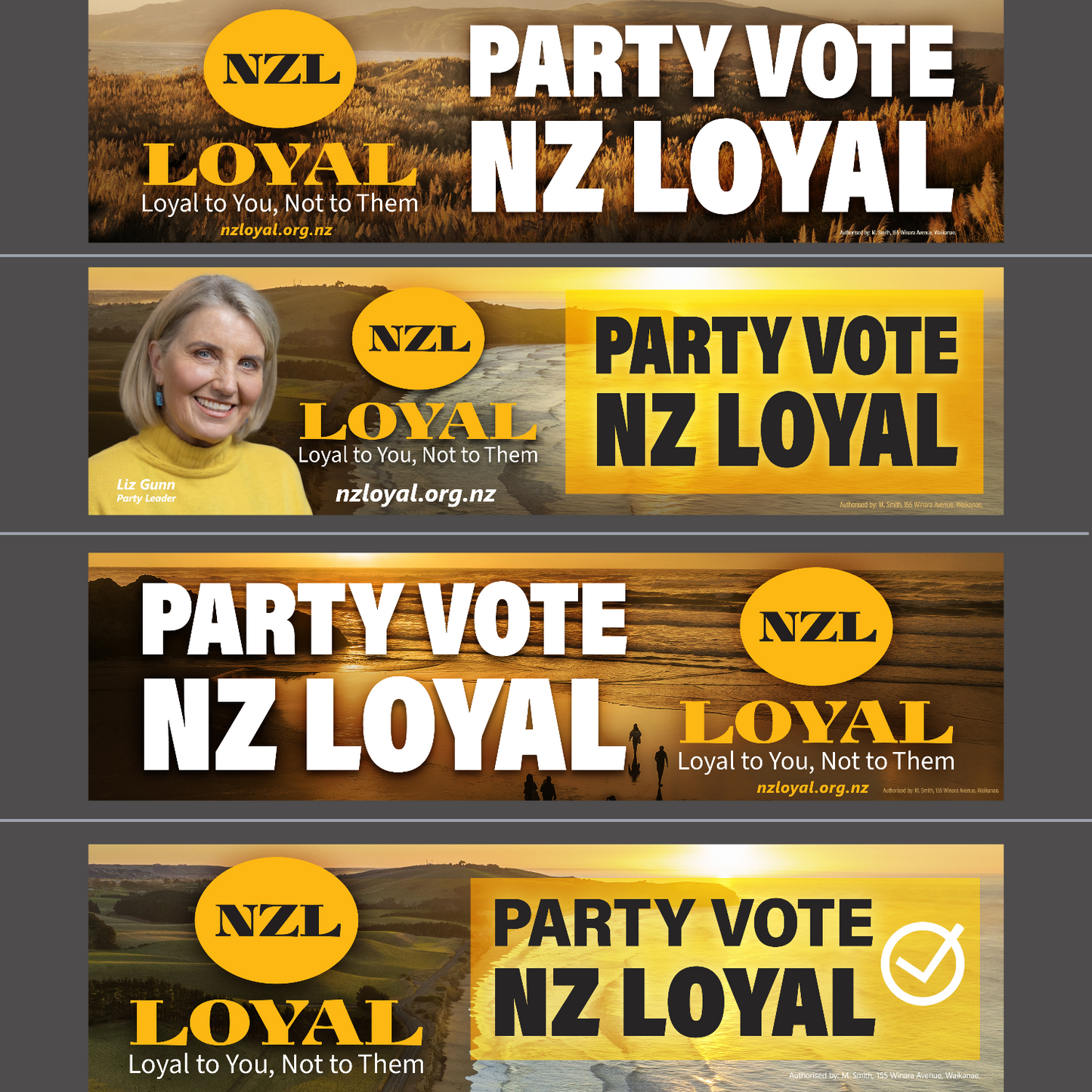 NZLoyal Bumper Stickers