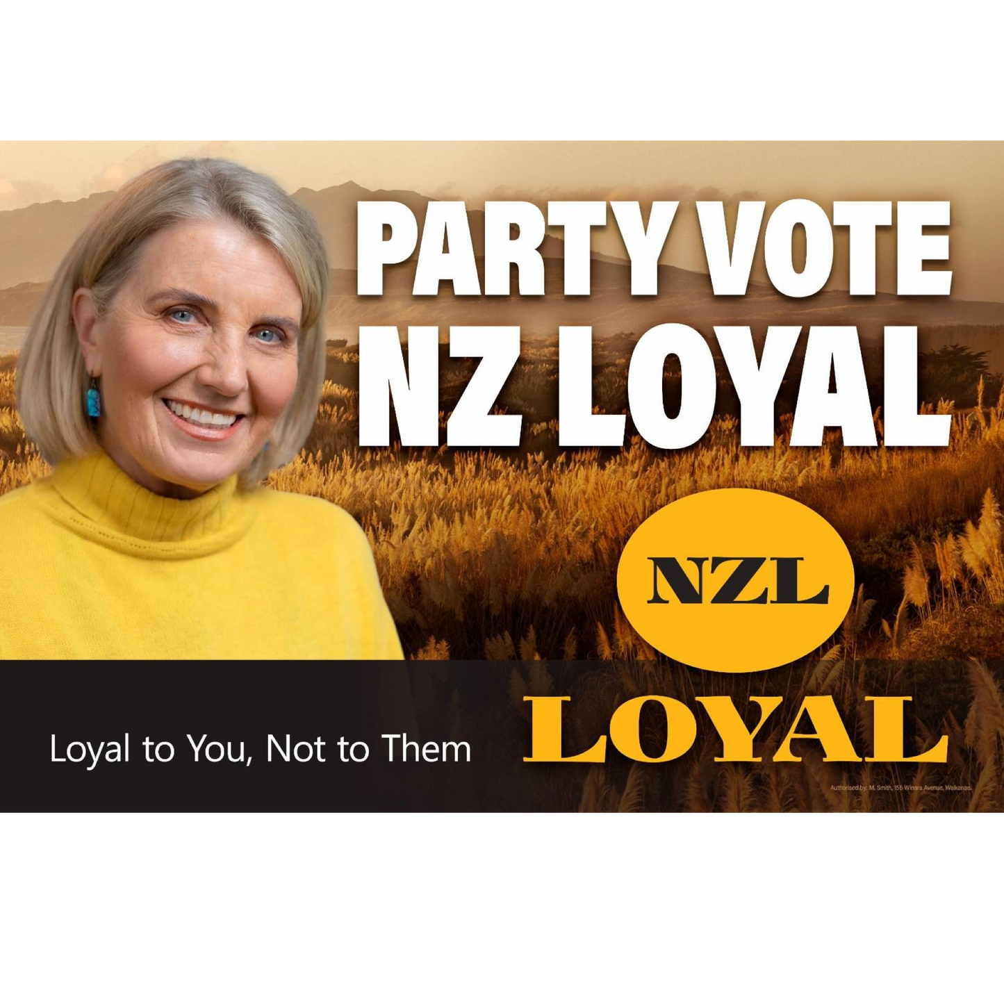 NZLoyal Corflute (5 Left! - Option 1)